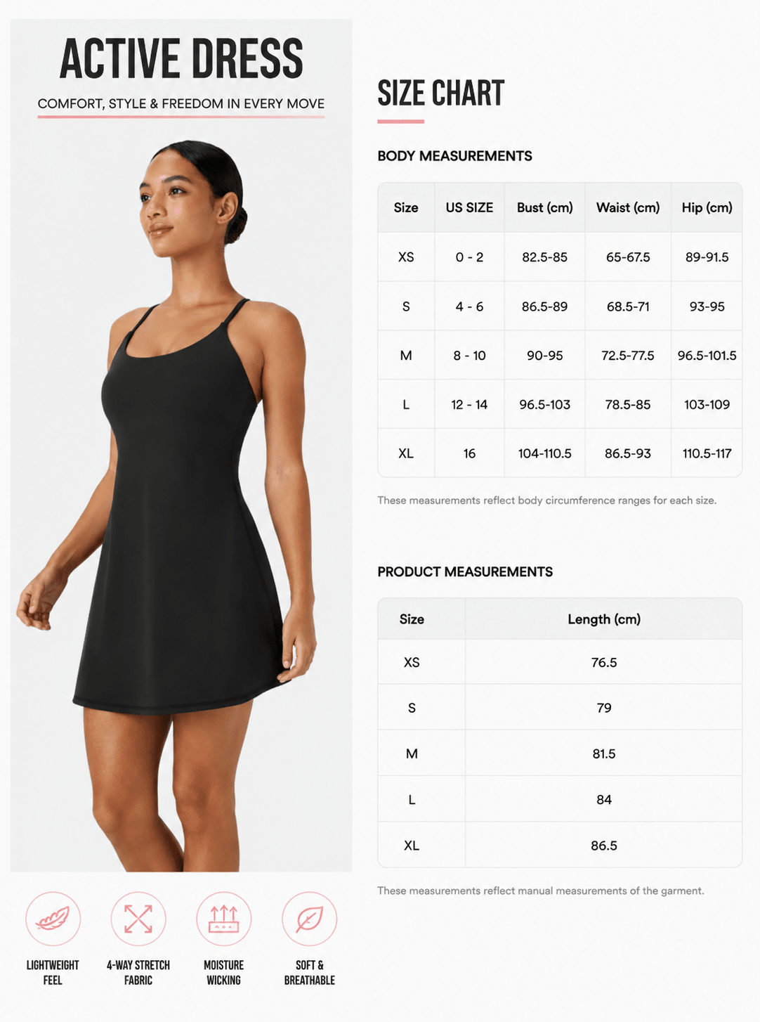 Peazy Active Dress